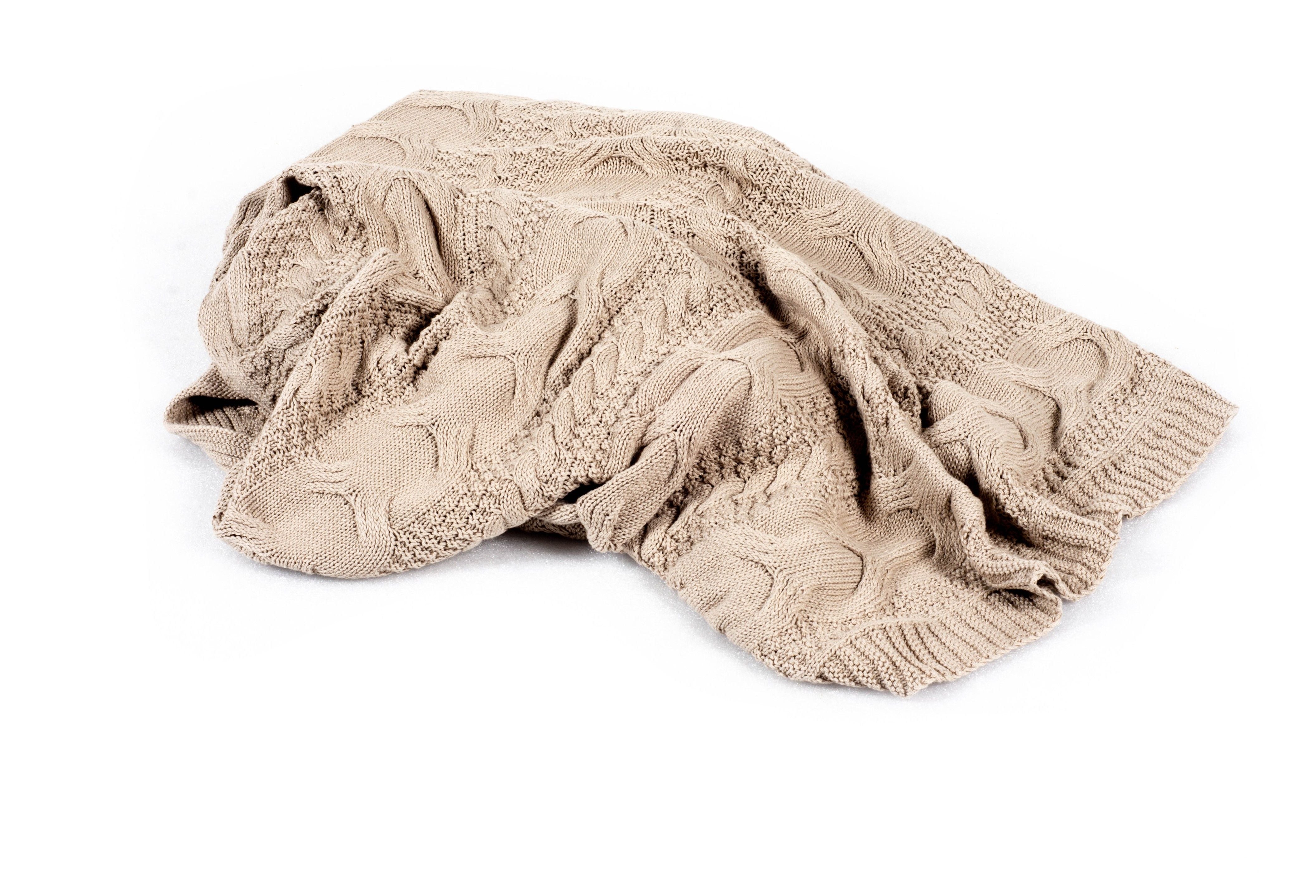 Light Beige Melange - Throws