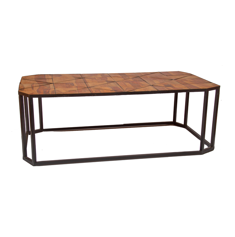 BIKANER METAL COFFEE TABLE SQUARE