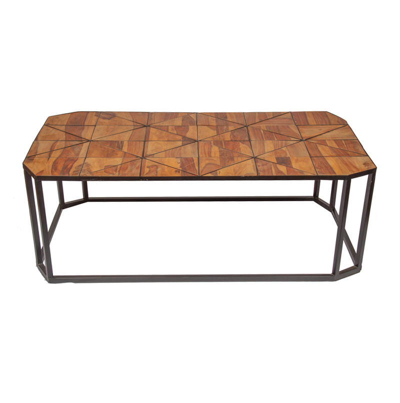 BIKANER METAL COFFEE TABLE SQUARE